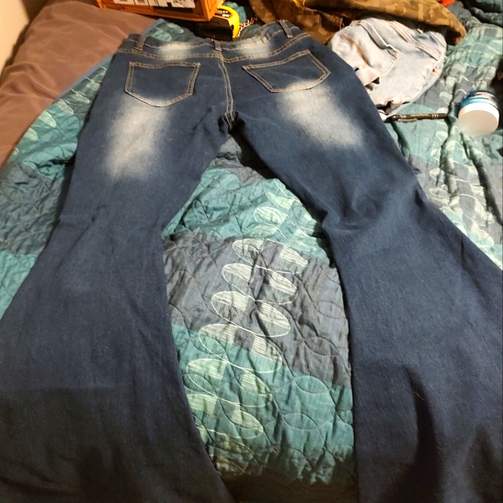 Bell bottom jeans